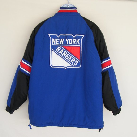 STARTER Other - NEW YORK RANGERS Coat, L, Vintage, Pockets Starter
